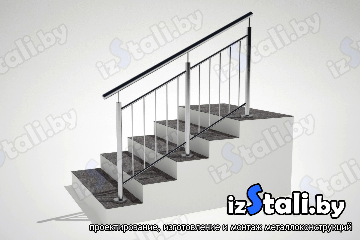 ограждение из нержавеющей стали